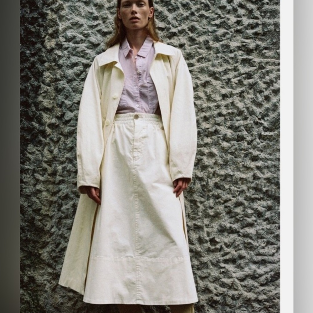 Sea New York 100% Cotton Butter Yellow Karina Skirt Size XS